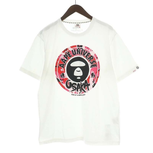 A BATHING APE(アベイシングエイプ)のA BATHING APE AAPE UNIVERSE OSAKA Tシャツ L メンズのトップス(Tシャツ/カットソー(半袖/袖なし))の商品写真