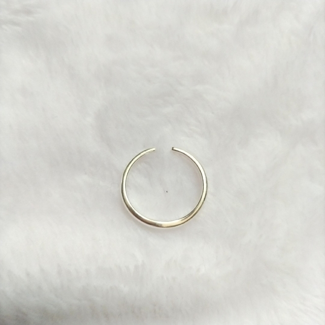 【中古品】　フリーサイズ　シルバー リング レディースのアクセサリー(リング(指輪))の商品写真
