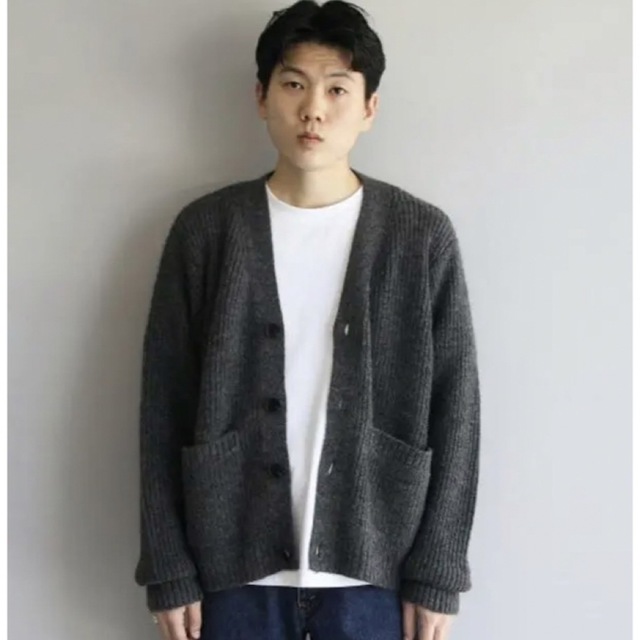 TTT_MSW(ティー)のDEVINUSAGE MOHAIR CARDIGAN XXX1 O代官山 メンズのトップス(カーディガン)の商品写真