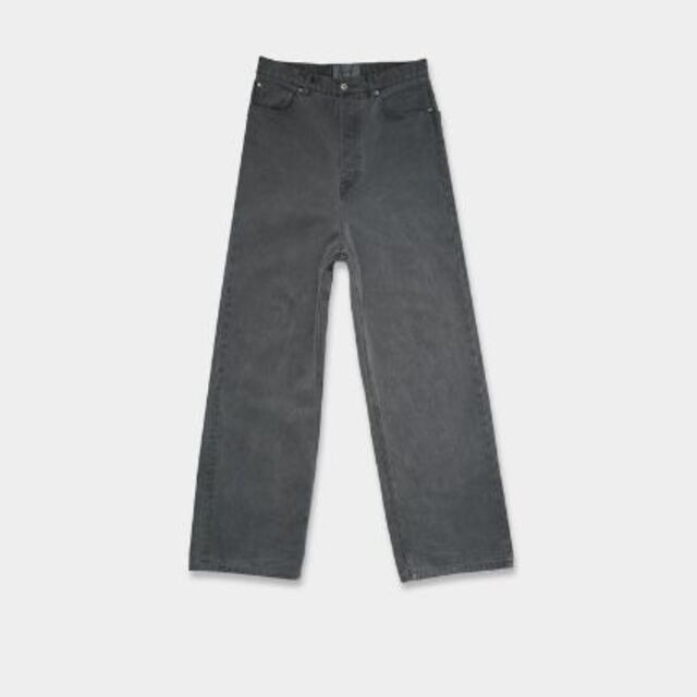 vujade GREY UNEVEN DYE DENIM PANTS 雑誌で紹介された stockshoes.co