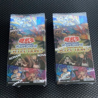 遊戯王 - 遊戯王　SELECTION5  BOX 2セット　シュリンク付き　セレクション5