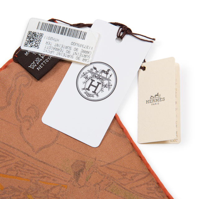 HERMES エルメス カレ90 Les Artisans d'Hermes エルメスの職人たち