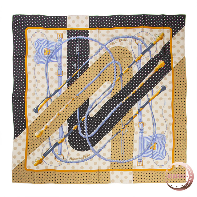 HERMES エルメス カレジェアン Clic-Clac a Pois クリック・クラック