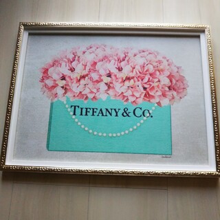 ティファニー(Tiffany & Co.)のTiffany & co アートパネル   お花(フォトフレーム)