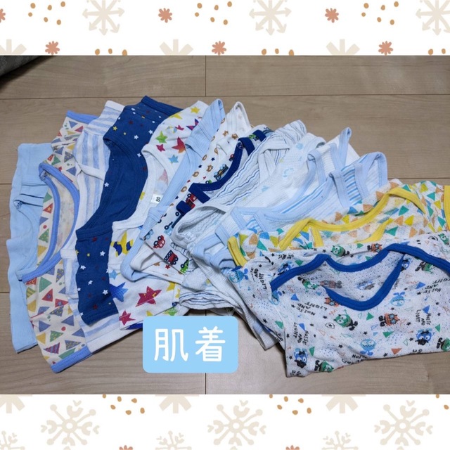 UNIQLO(ユニクロ)の80 春服 夏服 男の子 セット売り キッズ/ベビー/マタニティのベビー服(~85cm)(Ｔシャツ)の商品写真