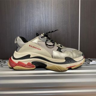 balenciaga triple s 43 シルバー