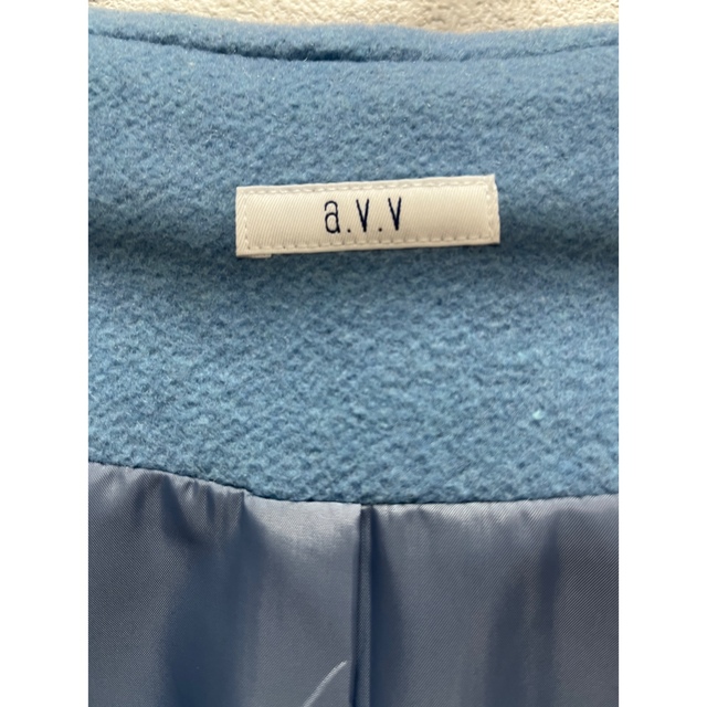 a.v.v(アーヴェヴェ)のa.v.v ブルーコート レディースのジャケット/アウター(ロングコート)の商品写真