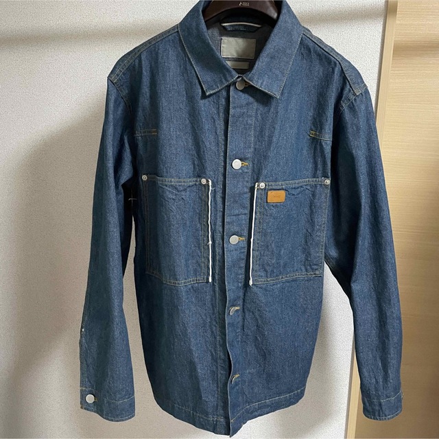 YOKE(ヨーク)のyoke SELVEDGE LINE DENIM SHIRT JACKET メンズのジャケット/アウター(Gジャン/デニムジャケット)の商品写真