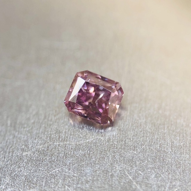 ルース ピンクダイヤモンド 0.083ct ソーティング付き 【 新品 】 sk