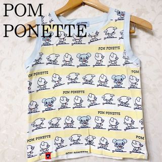 ポンポネット(pom ponette)の古着 POMPONETTE jeans 子供服 M ノースリーブ 夏服(Tシャツ/カットソー)