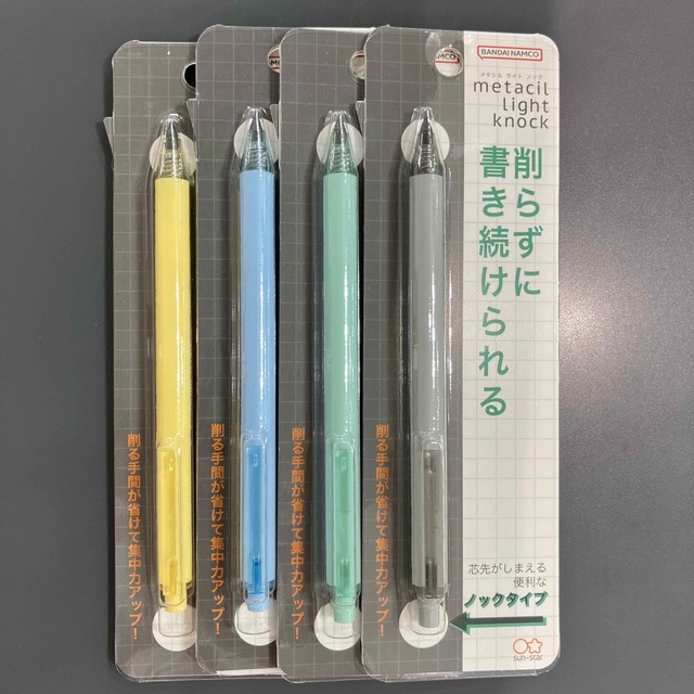 ぴよーん様専用!ノック式メタシルライトノック4本の通販 by TT's
