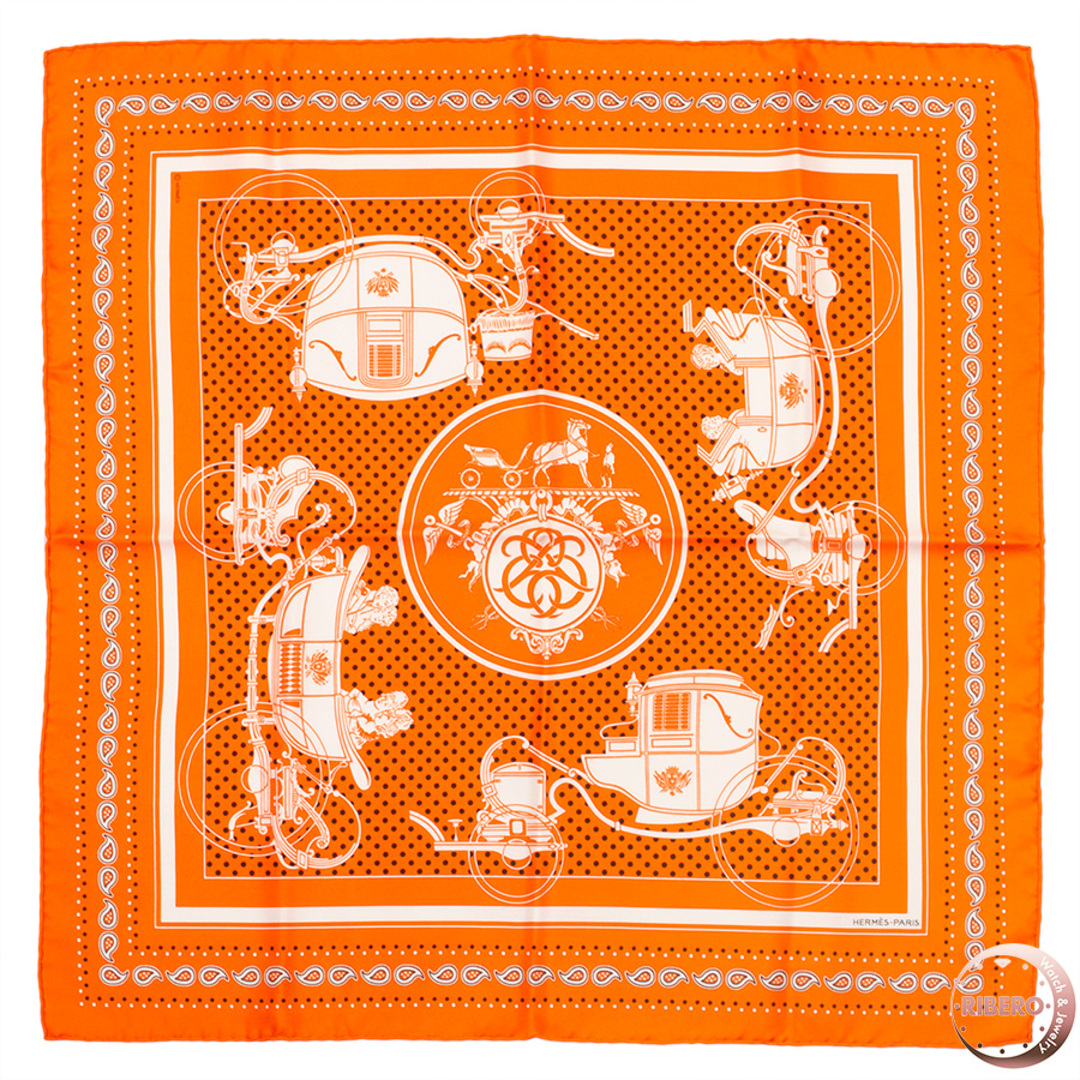 HERMES エルメス カレ55 Ex-Libris Bandana エクスリブリス・バンダナ