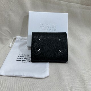 Maison Martin Margiela - メゾンマルジェラ mm6 二つ折り財布  ブラック