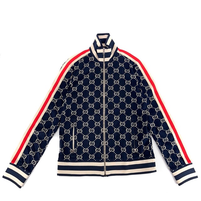 Gucci - GUCCI グッチ セットアップ GGジャガード ジャージ ジップ