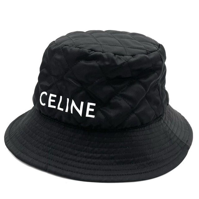 CELINE セリーヌ ハット バケットハット ナイロンツイル キルティング