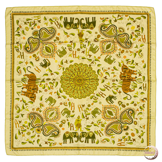 HERMES エルメス カレ90 Carre Kantha カレ カンタ スカーフ | www