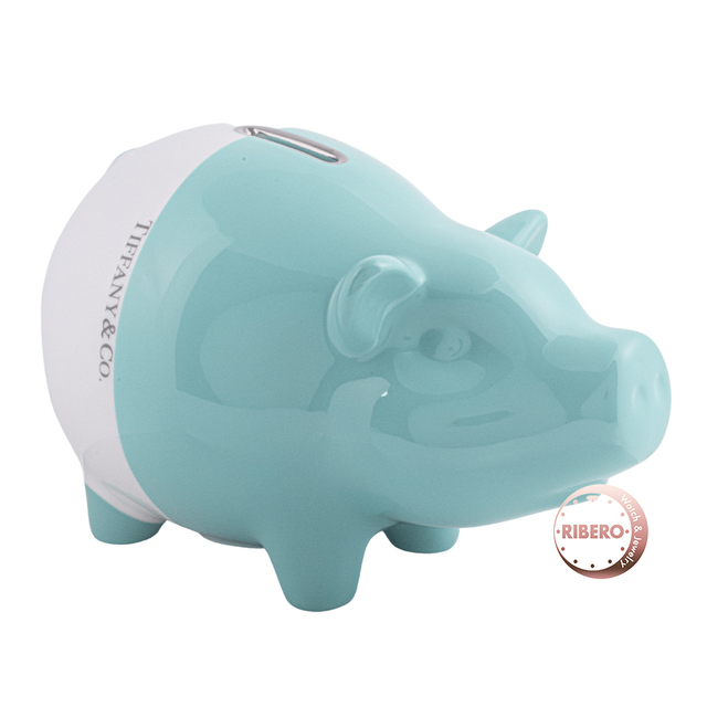 TIFFANY&Co. ティファニー Color Block Piggy Bank カラーブロック ピギー バンク インテリア 貯金箱