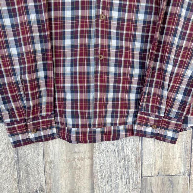 Wrangler(ラングラー)の人気アメカジブランド　ラングラー　チェック　古着　アメリカ　羽織　長袖シャツ メンズのトップス(シャツ)の商品写真