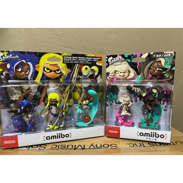 amiibo スプラトゥーン3 トリプルセット テンタクルズセット ヒメ イイダ