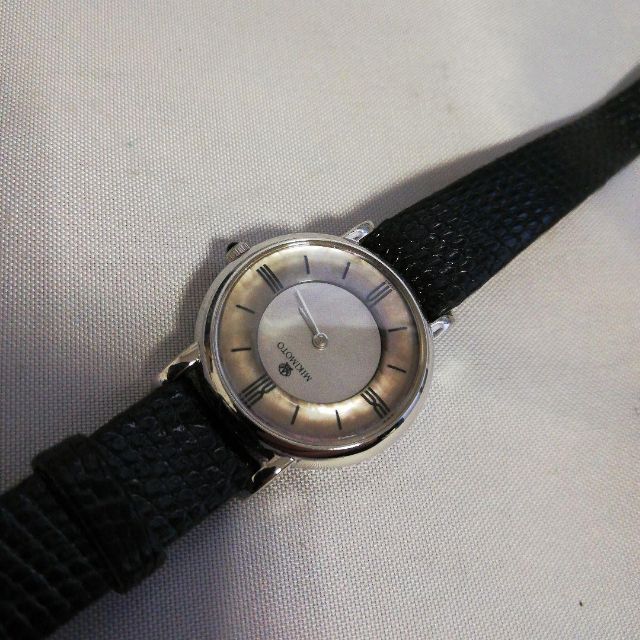 2022発売 418 ミキモト MIKIMOTO クオーツ ヴィンテージ 時計 シェル