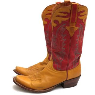 ルケーシー／Lucchese ウエスタンブーツ シューズ 靴 メンズ 男性 男性用レザー 革 本革 ブラウン 茶  G923374 L0703 ローパーブーツ(ブーツ)