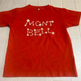 モンベル(mont bell)のモンベル  ウィックロン　オレンジ　Tシャツ　キッズ　130(Tシャツ/カットソー)