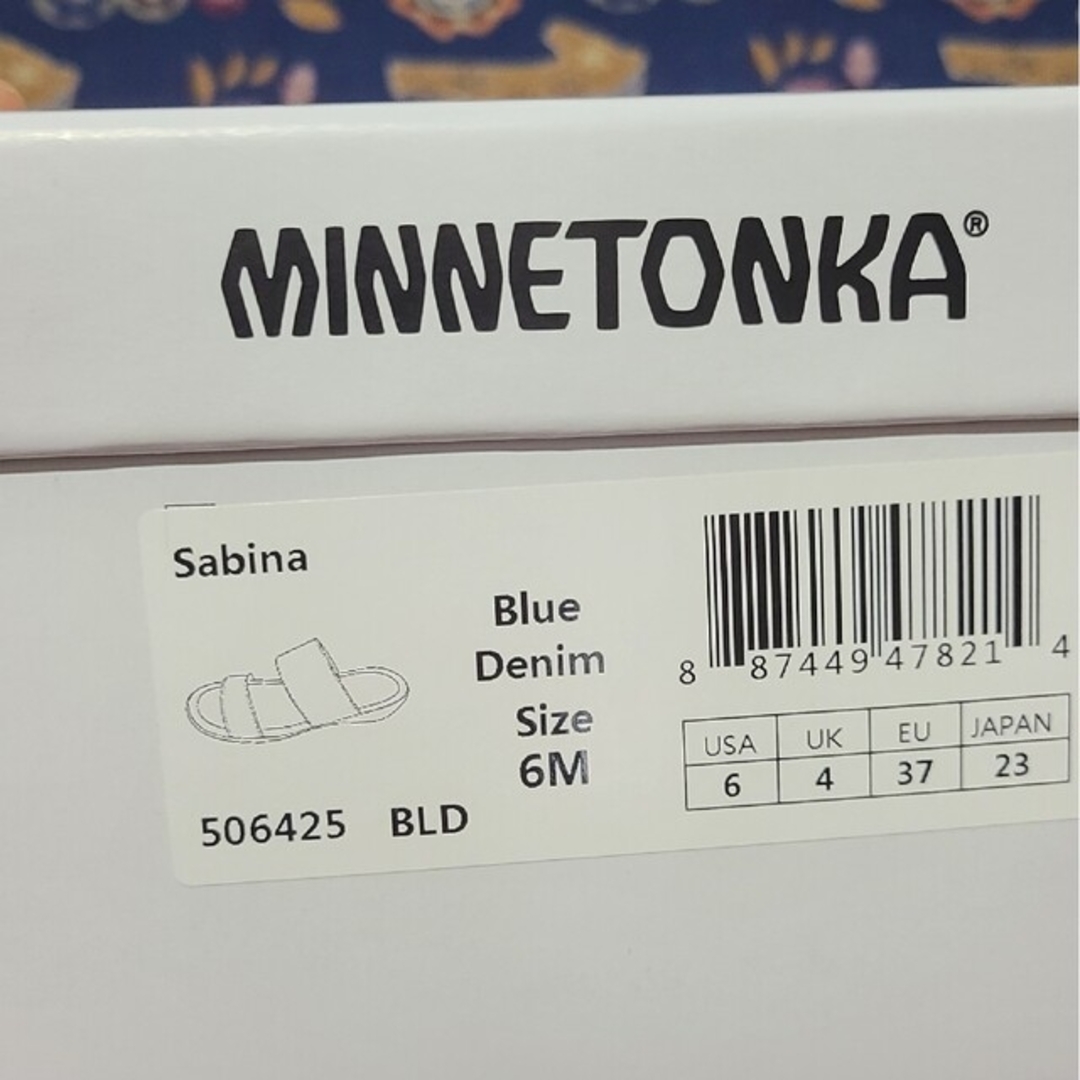 Minnetonka(ミネトンカ)の《MINNETONKA・ミネトンカ》 デニムサンダル・スリップオン・最終値下げ！ レディースの靴/シューズ(サンダル)の商品写真