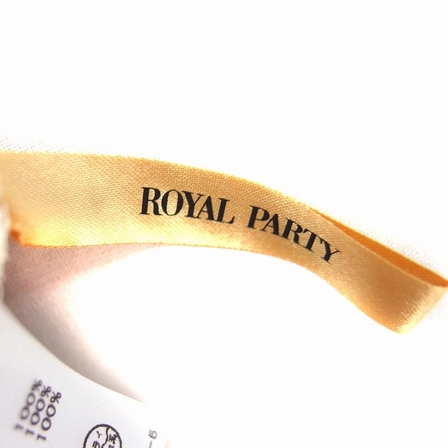 ROYAL PARTY(ロイヤルパーティー)のロイヤルパーティー ROYAL PARTY シフォン チュニック ノースリーブ レディースのトップス(チュニック)の商品写真