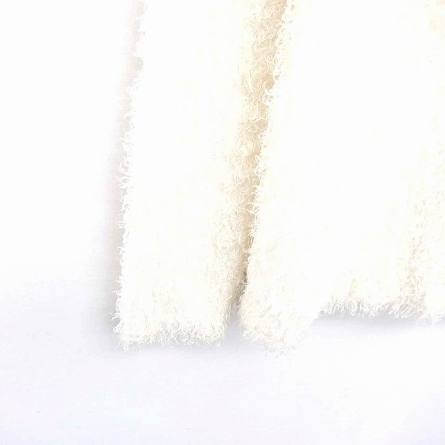 DURAS(デュラス)のデュラス ニット セーター シャギー 薄手 丸首 長袖 アイボリー /TT3 レディースのトップス(ニット/セーター)の商品写真