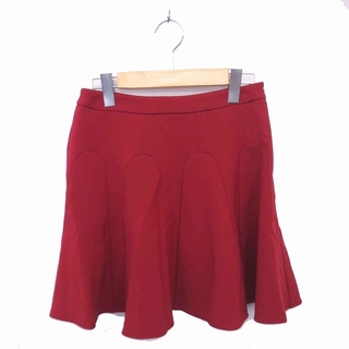 エージーバイアクアガール(AG by aquagirl)のエージーバイアクアガール フレア スカート ミニ S レッド 赤 /TT26(ミニスカート)