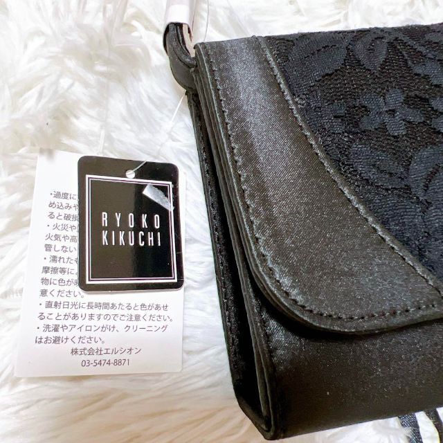 【新品】RYOKO KIKUCHI フォーマルバッグ 冠婚葬祭 ハンドバッグ レディースのバッグ(ハンドバッグ)の商品写真