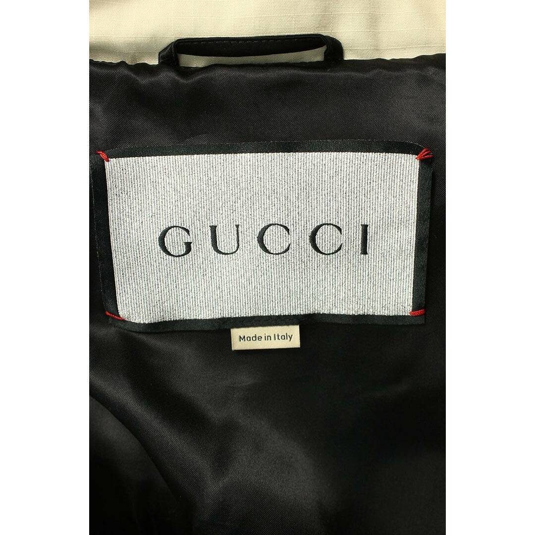 Gucci(グッチ)のグッチ ×バレンシアガ BALENCIAGA  22SS  676425 ZAH5N シェリーラインダブルネームCシェイプブルゾン メンズ 38 メンズのジャケット/アウター(ブルゾン)の商品写真