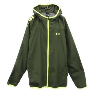 アンダーアーマー(UNDER ARMOUR)のアンダーアーマー ウインドブレーカー XL カーキ UNDER ARMOUR スポーツ トレーニング ウォームアップ メンズ 【中古】  【230330】(その他)