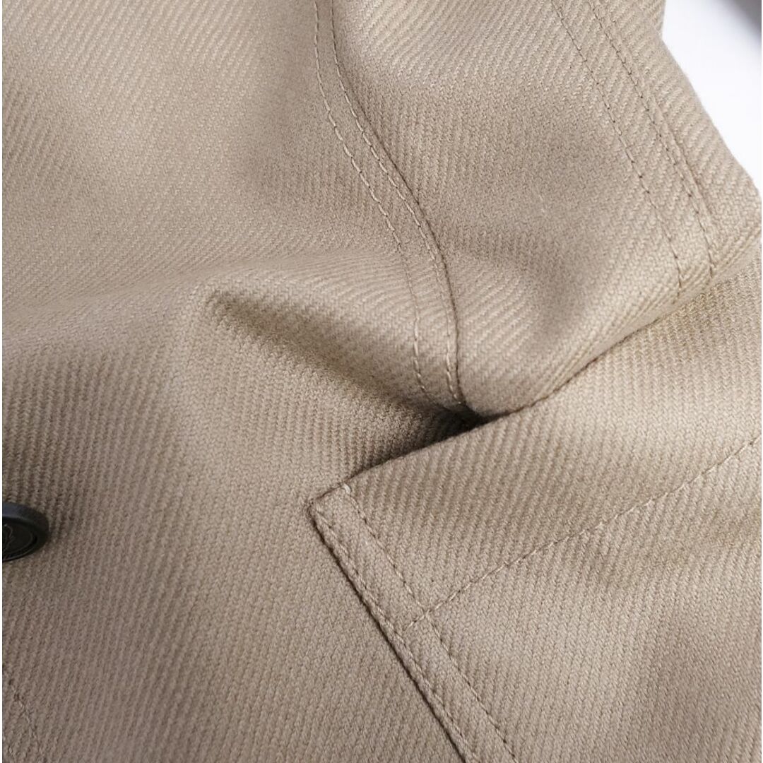 美品 グッチ GUCCI ジャケット テーラード カシミヤ 裏地総柄 アウター レディース イタリア製 36(S相当) ベージュ
