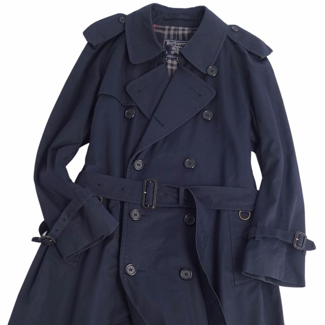 Burberry バーバリー メンズ トレンチコート ネイビー 48 - ジャケット Burberry バーバリー メンズ トレンチコート ネイビー 48 - ジャケット