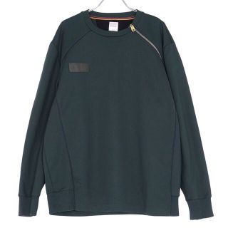 ポールスミス(Paul Smith)の美品 ポール・スミス Paul Smith トレーナー ロングスリーブ コットン ジッパー トップス メンズ XL グリーン(シャツ)