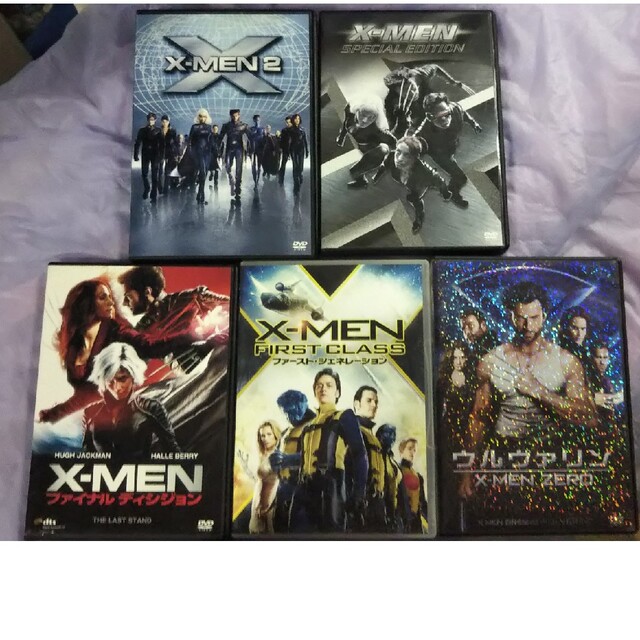 X-MEN DVD 5枚セット エンタメ/ホビーのDVD/ブルーレイ(外国映画)の商品写真