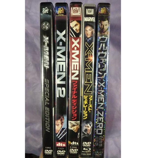 X-MEN DVD 5枚セット エンタメ/ホビーのDVD/ブルーレイ(外国映画)の商品写真