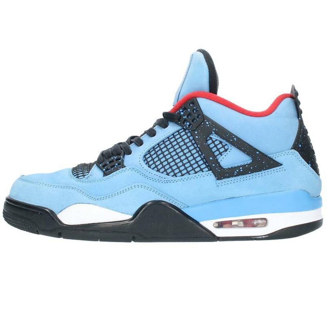 ナイキ ×トラヴィススコット Travis Scott  AIR JORDAN 4 RETRO TRAVIS SCOTT CACTUS JACK 308497-406 エアジョーダン4レトロカクタスジャックスニーカー  メンズ 28.5cmメンズ