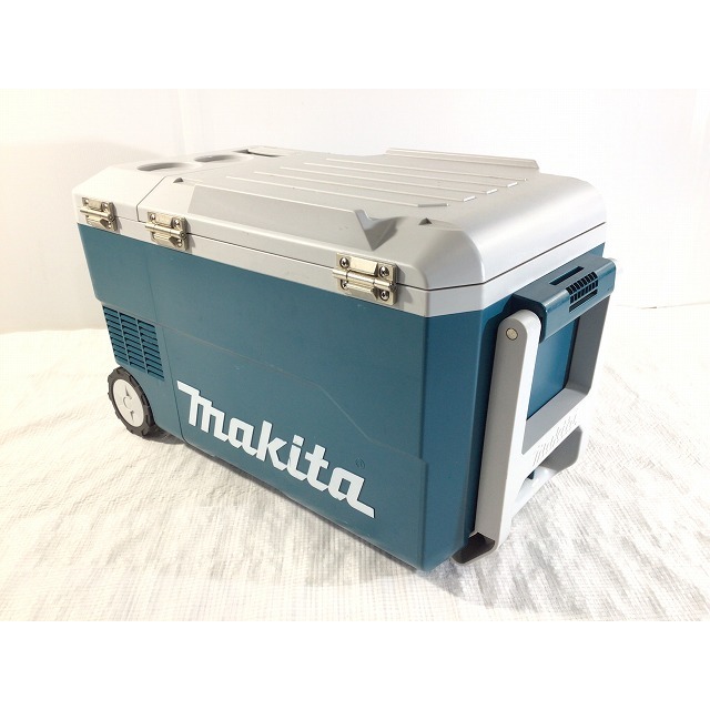 工具☆比較的綺麗☆makita マキタ 18V 充電式保冷温庫 CW180D 本体＋ACアダプタ付 クーラーボックス アウトドア キャンプ 68654