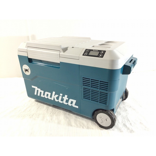 工具☆比較的綺麗☆makita マキタ 18V 充電式保冷温庫 CW180D 本体＋ACアダプタ付 クーラーボックス アウトドア キャンプ 68654