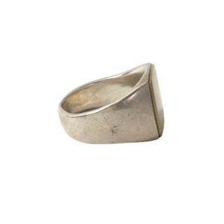 リング(指輪)TOM WOOD トムウッド クッションリング ゴールドトップ CUSHION SILVER GOLD TOP RING シグネットリング シルバー 指輪 17号