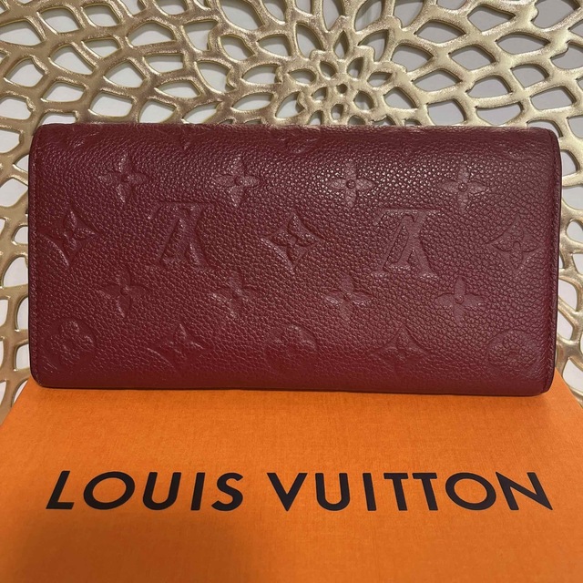 LOUIS VUITTON(ルイヴィトン)の正規品★極美品 ルイヴィトン 長財布 ポルトフォイユ アンプラント レディースのファッション小物(財布)の商品写真