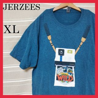 ジャージーズ(JERZEES)のJERZEES US古着 XL ビッグシルエット プリントTシャツ tシャツ海外(Tシャツ/カットソー(半袖/袖なし))