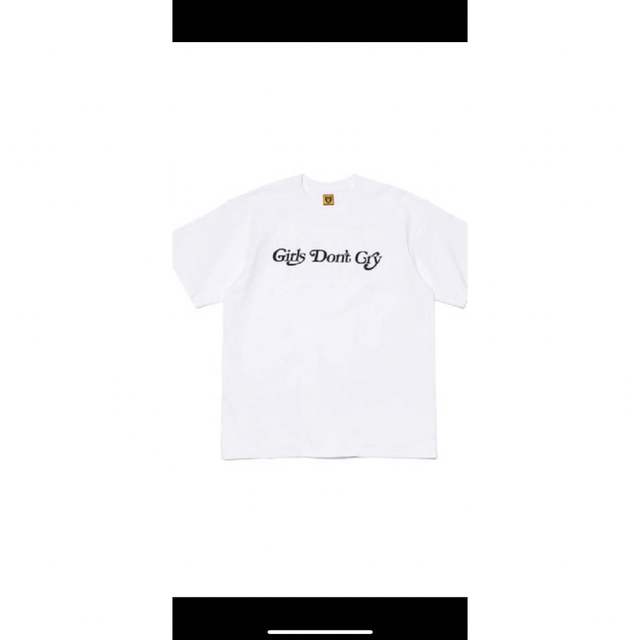 Girls Don't Cry(ガールズドントクライ)の白M Girls Don’t Cry GDC GRAPHIC T-SHIRT メンズのトップス(Tシャツ/カットソー(半袖/袖なし))の商品写真