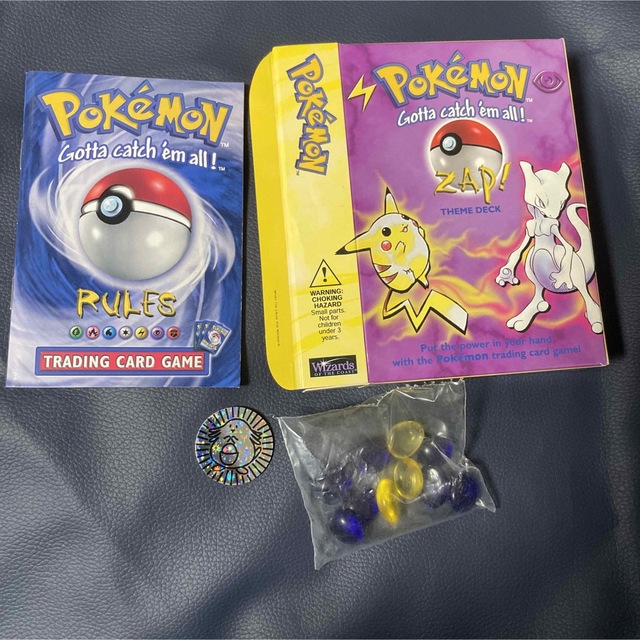 ポケモン - ポケモンカード旧裏 海外版 テーマデッキ ZAPの通販 by