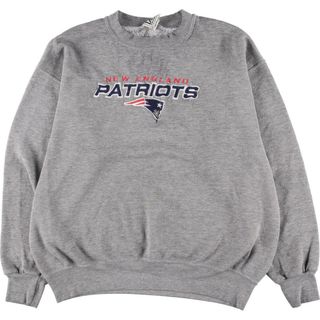 リー(Lee)の古着 リー Lee SPORT NFL NEW ENGLAND PATRIOTS ニューイングランドペイトリオッツ スウェットシャツ トレーナー メンズL /eaa305981(スウェット)