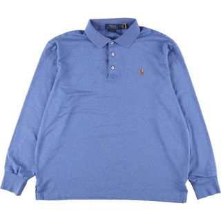 ラルフローレン(Ralph Lauren)の古着 ラルフローレン Ralph Lauren POLO RALPH LAUREN 長袖 ポロシャツ メンズS /eaa324332(ポロシャツ)