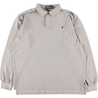 ラルフローレン(Ralph Lauren)の古着 ラルフローレン Ralph Lauren POLO by Ralph Lauren 長袖 ポロシャツ メンズXL /eaa324764(ポロシャツ)