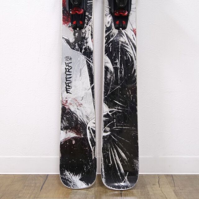 フォルクル Volkl BCスキー MANTRA 184cm 100mm ビンディング MARKER Baron 13 スキー ツアースキー バックカントリー 重量実測:3370g(ビンディング含む1本)